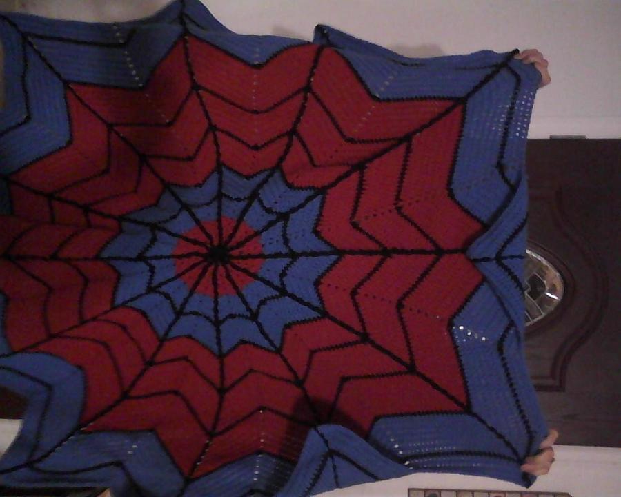 Spiderman blanket