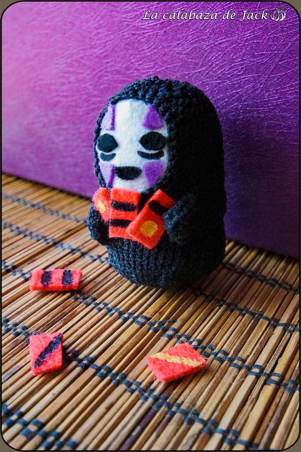 No Face Amigurumi - Spirited Away - La Calabaza de Jack