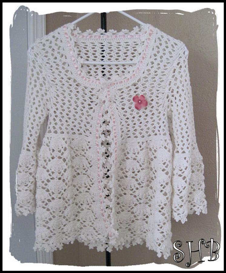 Magnolia Lace Crochet Coat