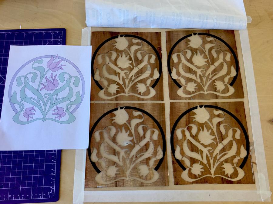 Some recent Marquetry