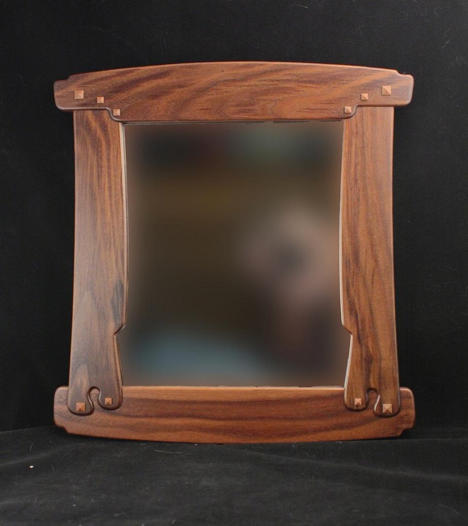 Walnut Mirror Frame, Woodworking Project