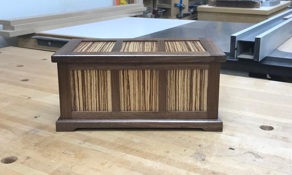 Zebrawood Box - Woodworking Project by kdc68 - Craftisian