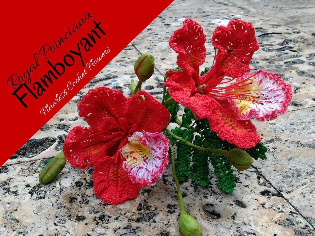 Royal Poinciana, Flamboyant, Delonix Regia - Needleworking Project