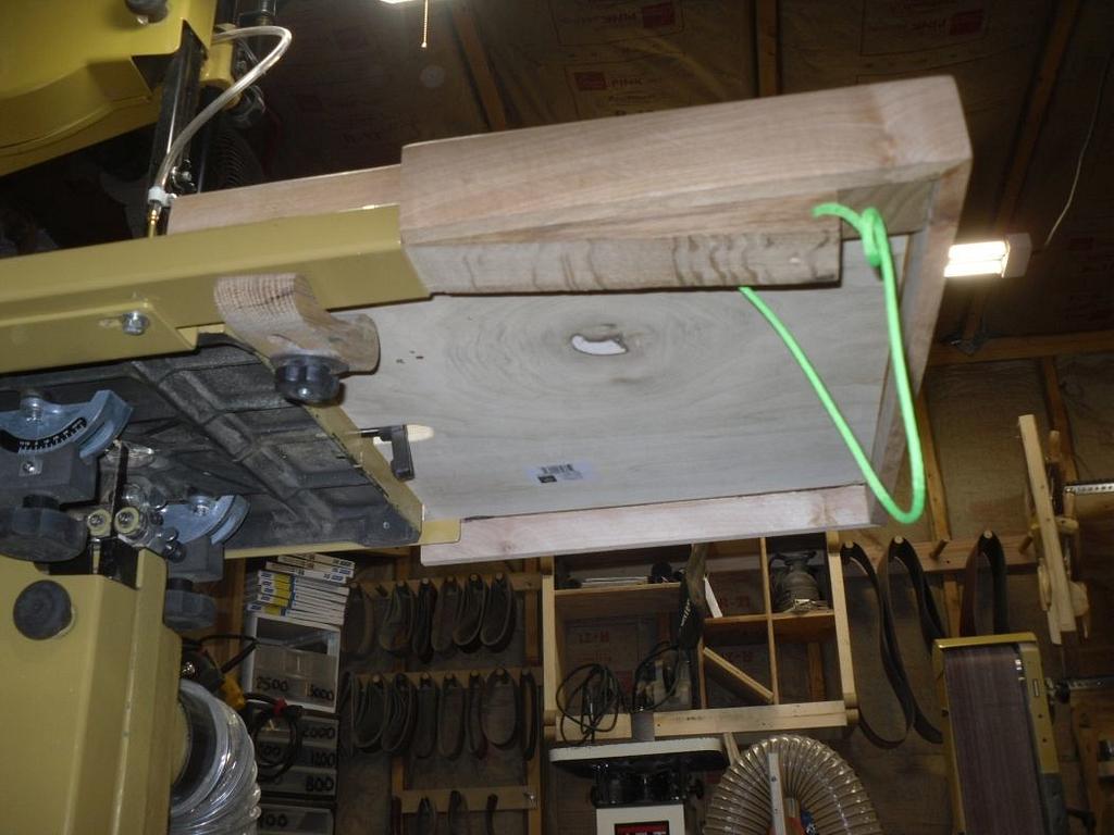 Powermatic 14" Band Saw Table Extension Woodworking Project by Kelly