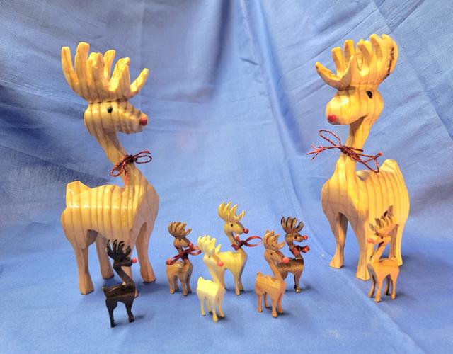 Reindeer Family - Woodworking Project by Birdseye49 - Craftisian