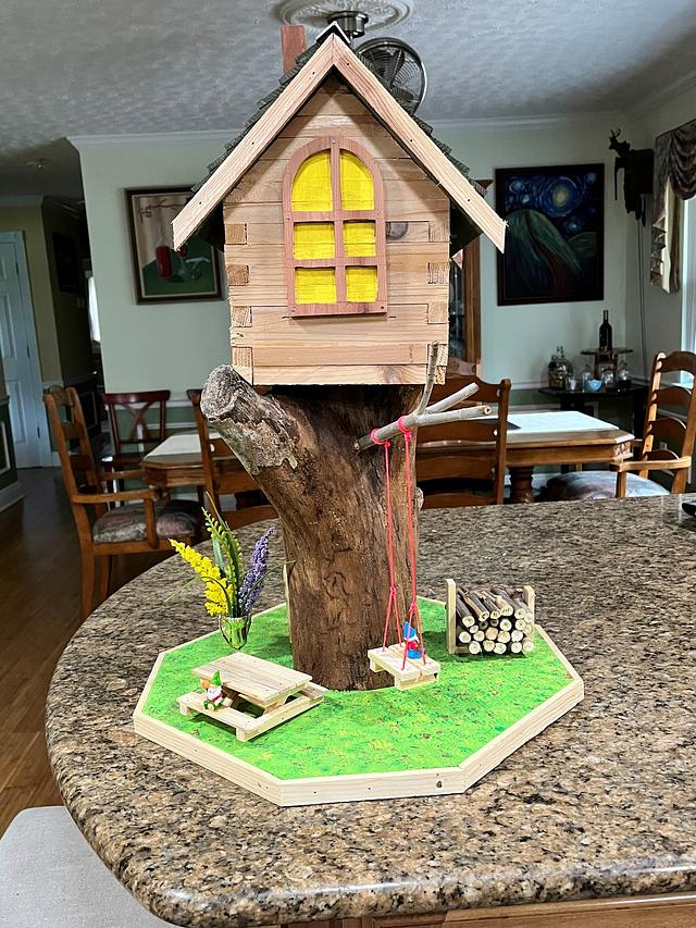 Tree birdhouse I just finish!