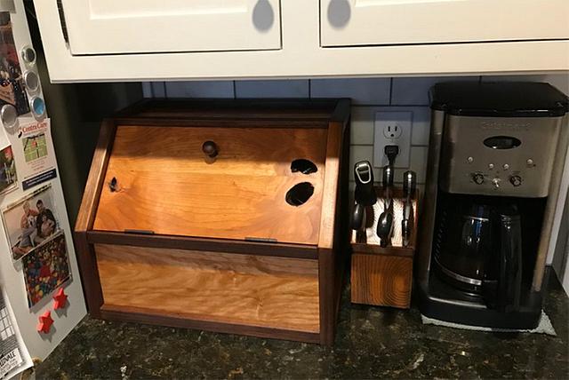 Holy Bread Box - Woodworking Project by awsum55 - Craftisian
