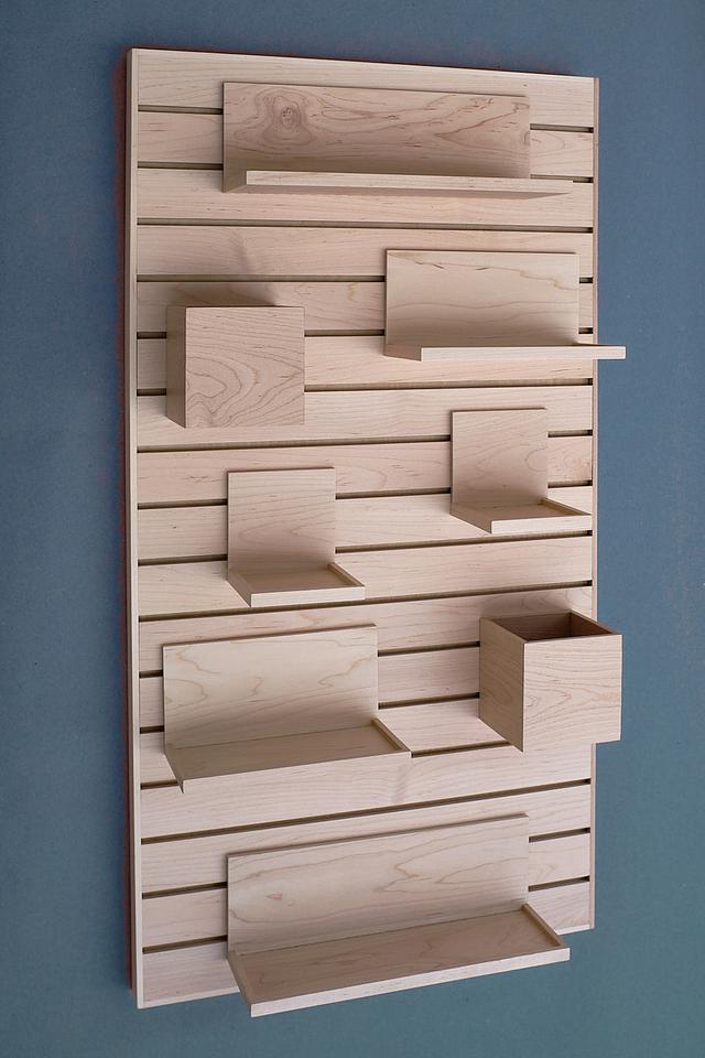 Sliding Modular Display Shelf - Woodworking Project by Ron Stewart ...