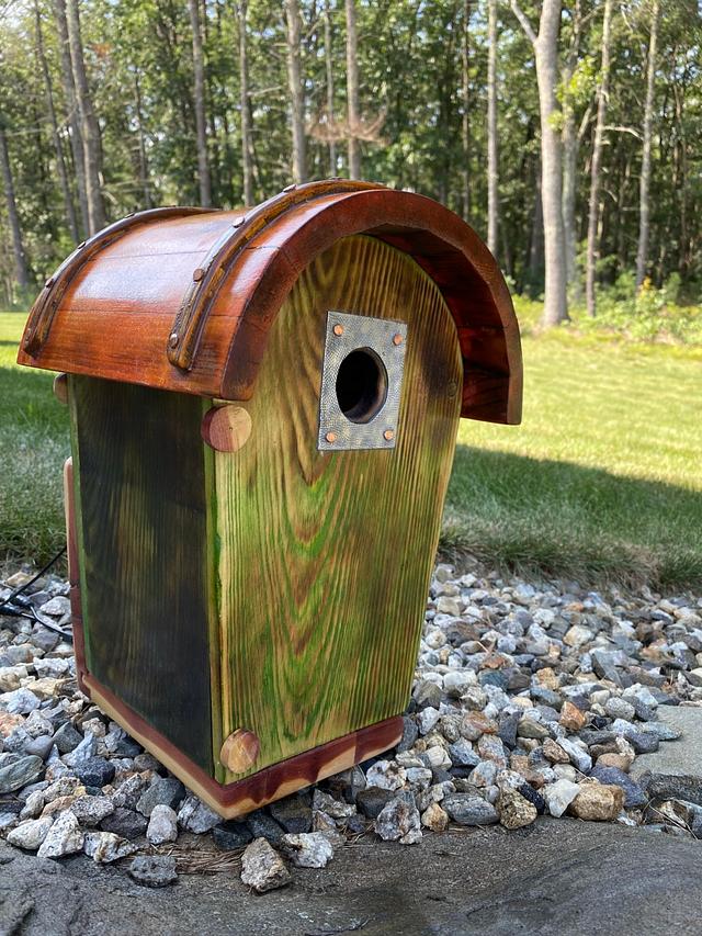 cam Birdhouse Woodworking Project by Alan Sateriale Craftisian