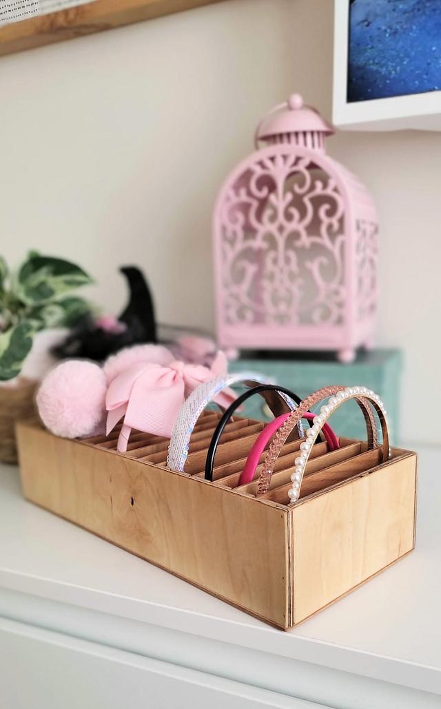 HAIRBAND ORGANIZER Woodworking Project by majuvla Craftisian