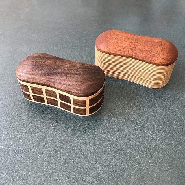 Walnut and Maple Box