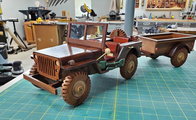 Jeep - Woodworking Project by Tim0001 - Craftisian