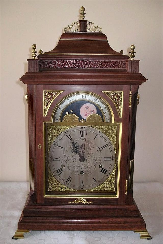 Georgian Bracket clock - Woodworking Project by Madburg - Craftisian