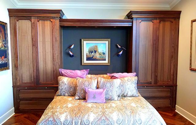 Bedroom Wall Unit - Woodworking Project by Bentlyj - Craftisian