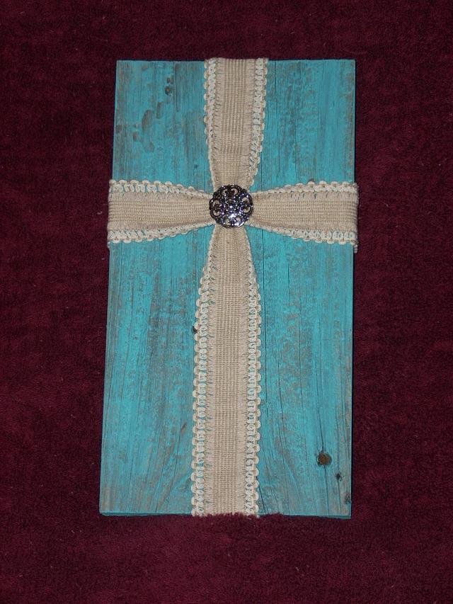 Ribbon Cross 2 Woodworking Project by Shin Craftisian