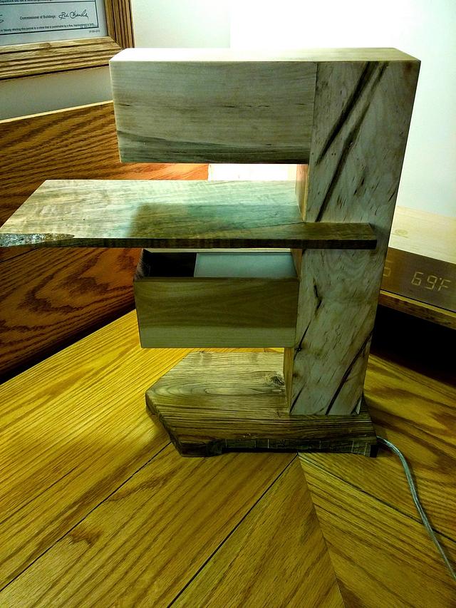 Pallet wood lamp Woodworking Project by Brian Craftisian