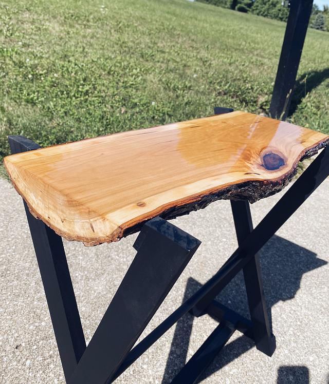Live Edge Side Table