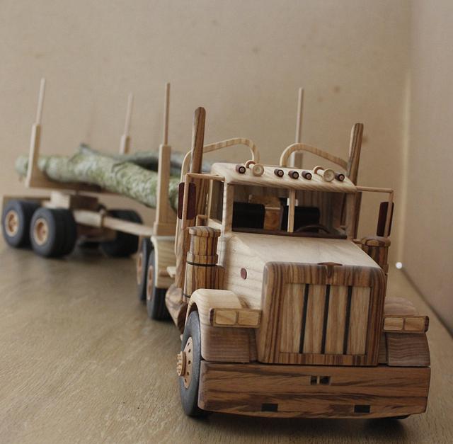 Peterbilt logging truck