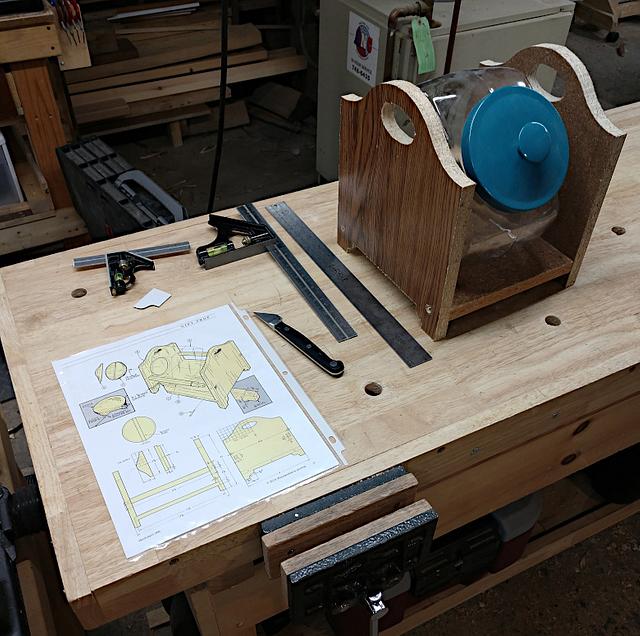 Candy Jar Rack Prototype Woodworking Project by retired_guru_tech