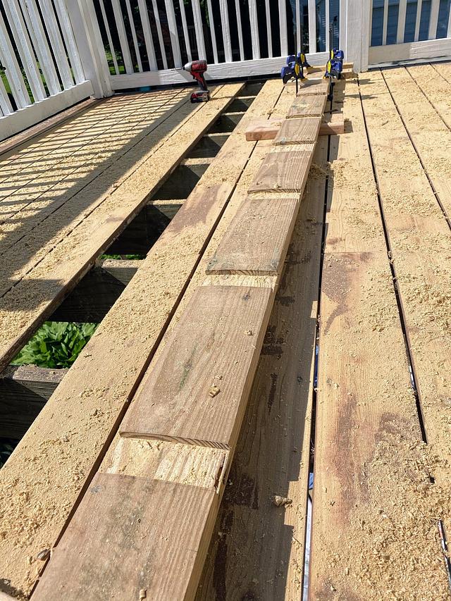 Refinished Deck