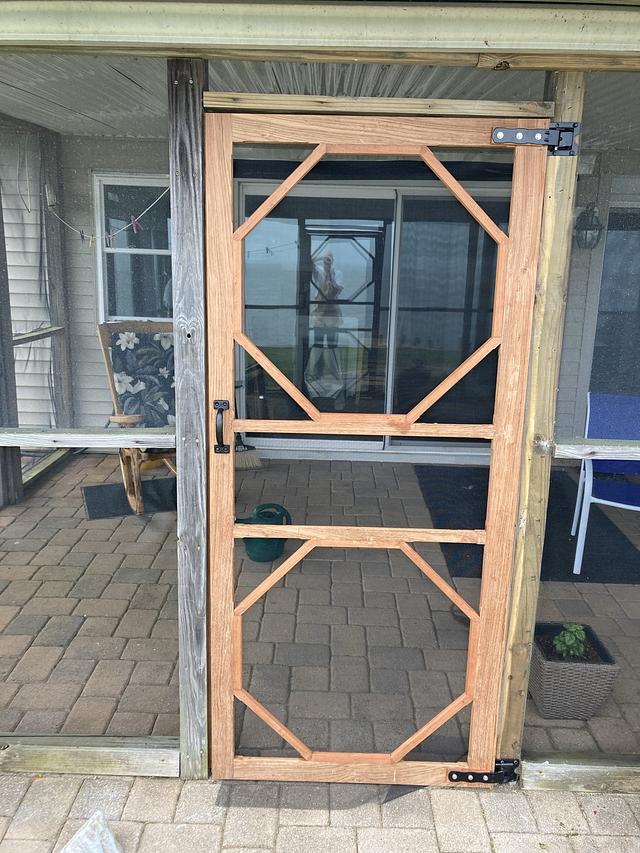 Wooden Screen Door - Design & Build Considerations