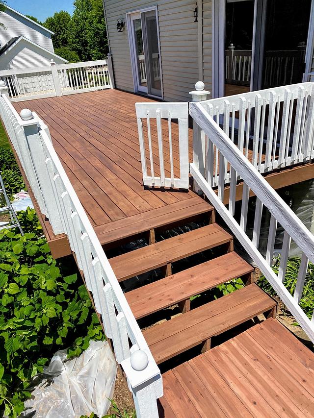 Refinished Deck