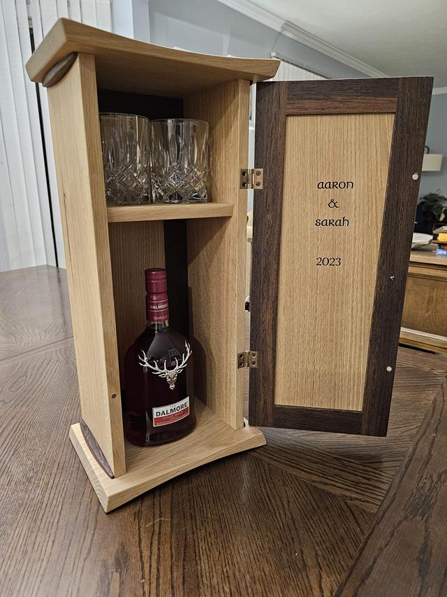 Whiskey cabinet - Woodworking Project by jamsomito - Craftisian