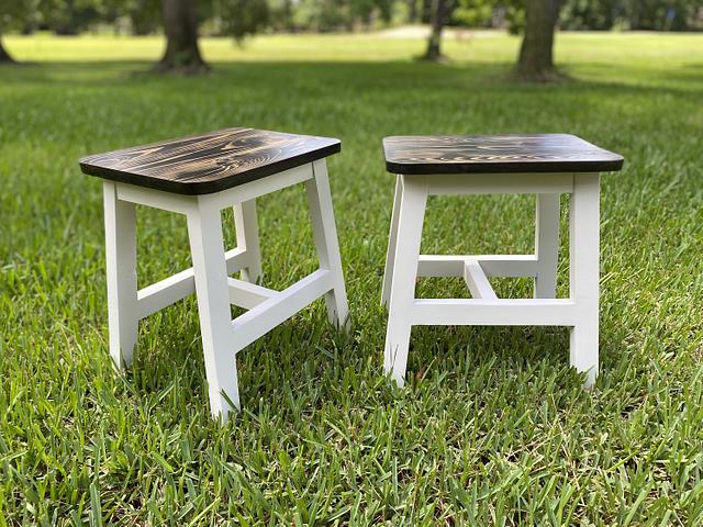 Farmhouse step stools 