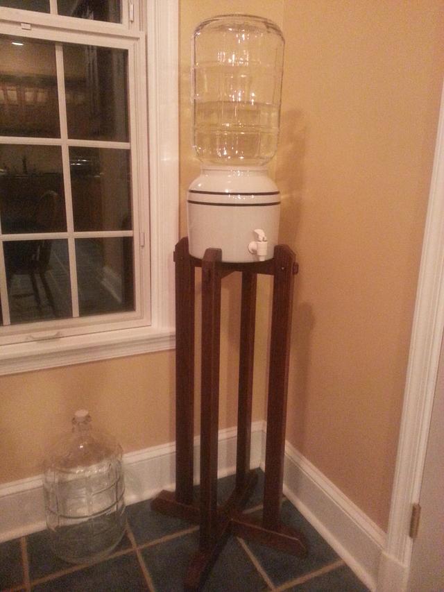 Water Bottle Stand by Steve66 Craftisian