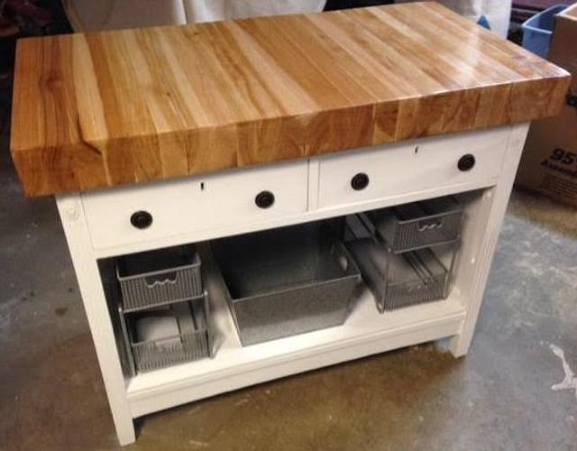 Kitchen work table Woodworking Project by Boone's Woodshed Craftisian