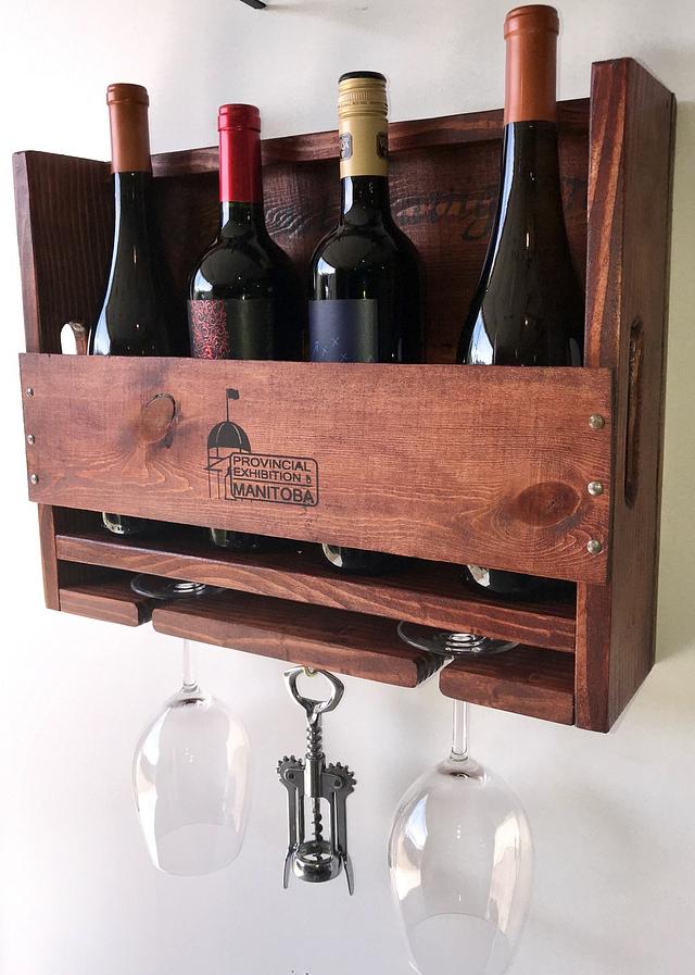 Grape crate wine rack - Woodworking Project by 122lake - Craftisian