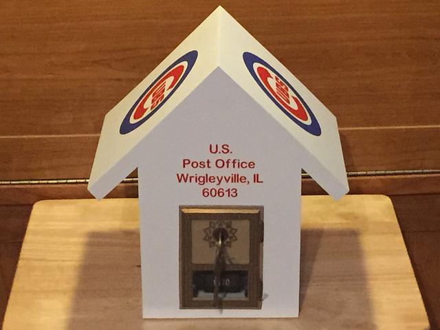 Cubs post office box bank - Woodworking Project by Roushwoodworking ...