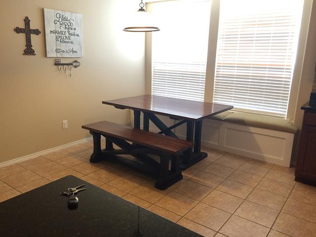 Table Bench & Built in (lots of pics)