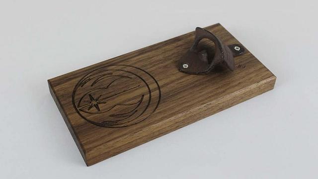 Bottle Openers with CNC'd carvings