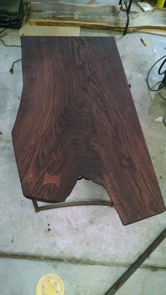 red Elm coffee table