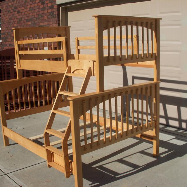Grandkids Bunkbeds Woodworking Project by Dorald Craftisian