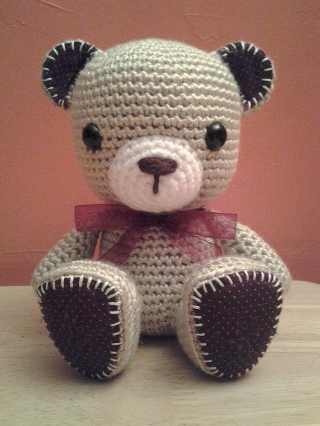 Cranberry Bear - Needleworking Project by Sherily Toledo's Talents ...