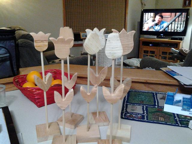 Flowers for Spring - Woodworking Project by Jeff Vandenberg - Craftisian