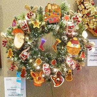 Festival of Trees Wreath Donation - Woodworking Project by EZInlays Festival of Trees Wreath Donation - Woodworking Project by EZInlays