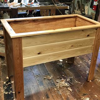 Cedar Raised Planter Box - Woodworking Project by Smitty Cedar Raised Planter Box - Woodworking Project by Smitty
