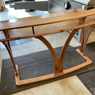 Contemporary Desk - Cherry - Cake by MJCD Contemporary Desk - Cherry - Cake by MJCD