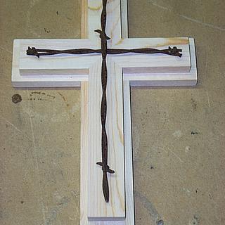Cross Prototype: at The "Wood Shop" - Woodworking Project by Shin Cross Prototype: at The "Wood Shop" - Woodworking Project by Shin