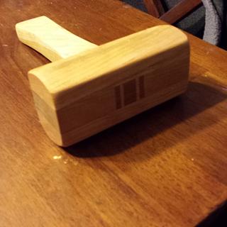 Cherry mallet - Woodworking Project by BigTexTactical Cherry mallet - Woodworking Project by BigTexTactical