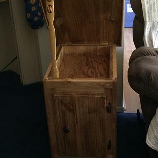 Knotty pine end-table - Woodworking Project by David Knotty pine end-table - Woodworking Project by David