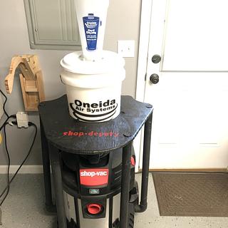 Shop vacuum conversion - Woodworking Project by Steel60 Shop vacuum conversion - Woodworking Project by Steel60