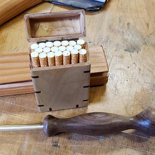 Cigarette smoosher - Woodworking Project by Brian Cigarette smoosher - Woodworking Project by Brian