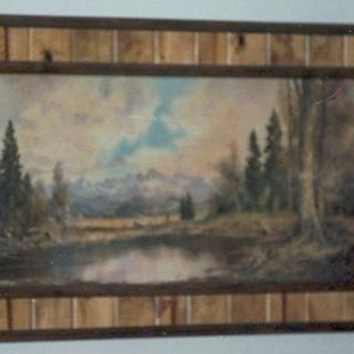 Rusitic Scenery Picture Frame - Woodworking Project by Kelly Rusitic Scenery Picture Frame - Woodworking Project by Kelly