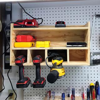 Hanging Drill Storage - Woodworking Project by horstbc Hanging Drill Storage - Woodworking Project by horstbc
