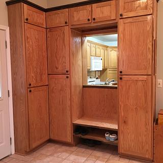 coat rack and storage - Woodworking Project by Bill coat rack and storage - Woodworking Project by Bill