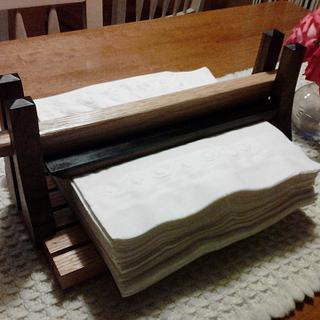 Impromptu Napkin Holder - Woodworking Project by Darin Impromptu Napkin Holder - Woodworking Project by Darin